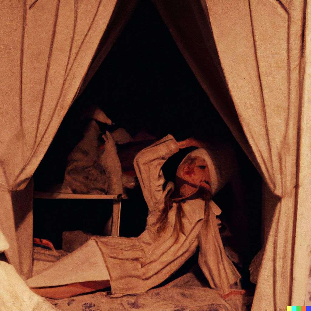 a representation of anxiety, photograph, Kodachrome